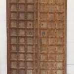 Porte en bois du Rajasthan