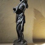 bronze "joueuse de luth"